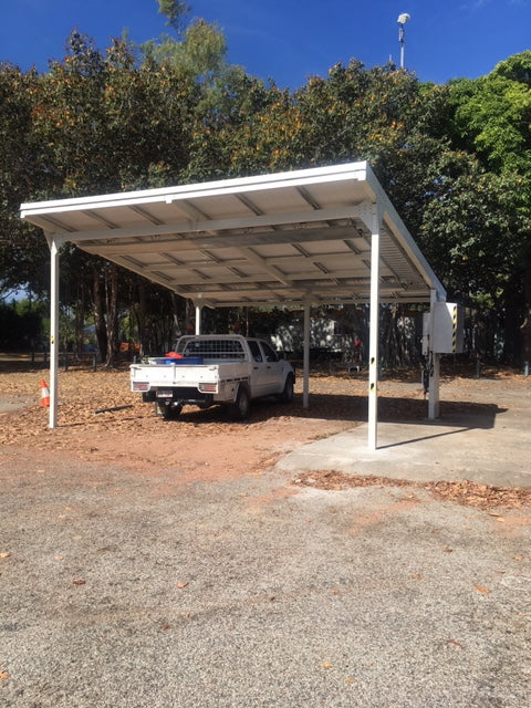 A carport won't just be a benefit for the car owner