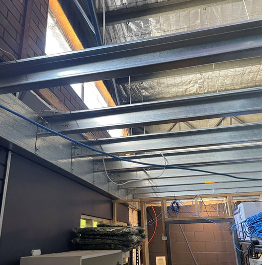 Elevating Your Space with Mezzanine Floors in Australia, mezz floor under construction