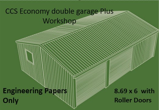 plans for double carport with workshop
