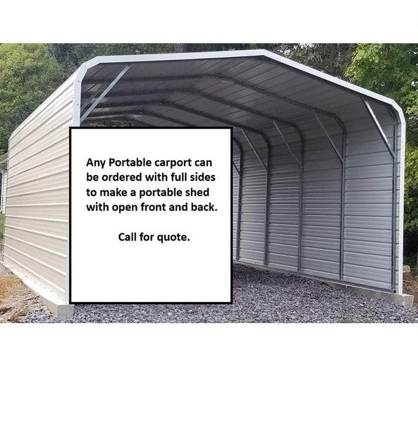 Portable shade shed offer any size