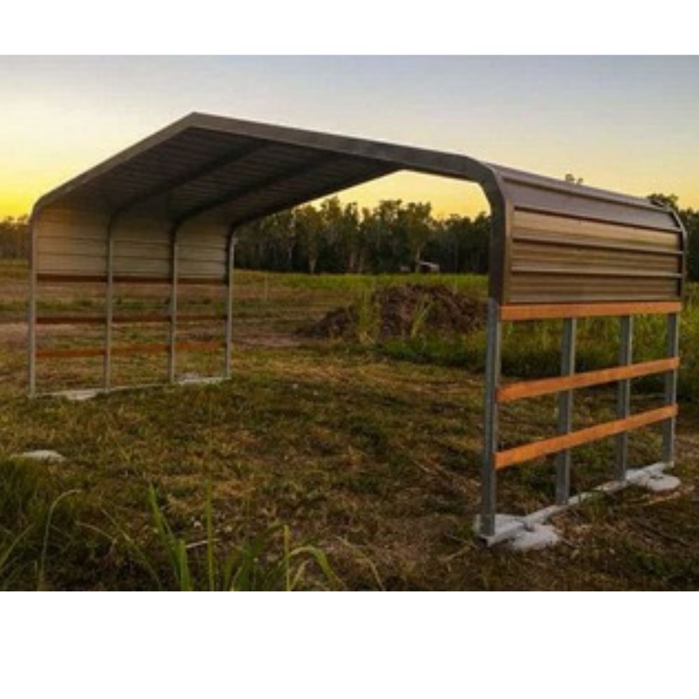 Large Portable shade shed double