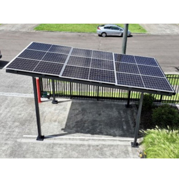 double solar carport