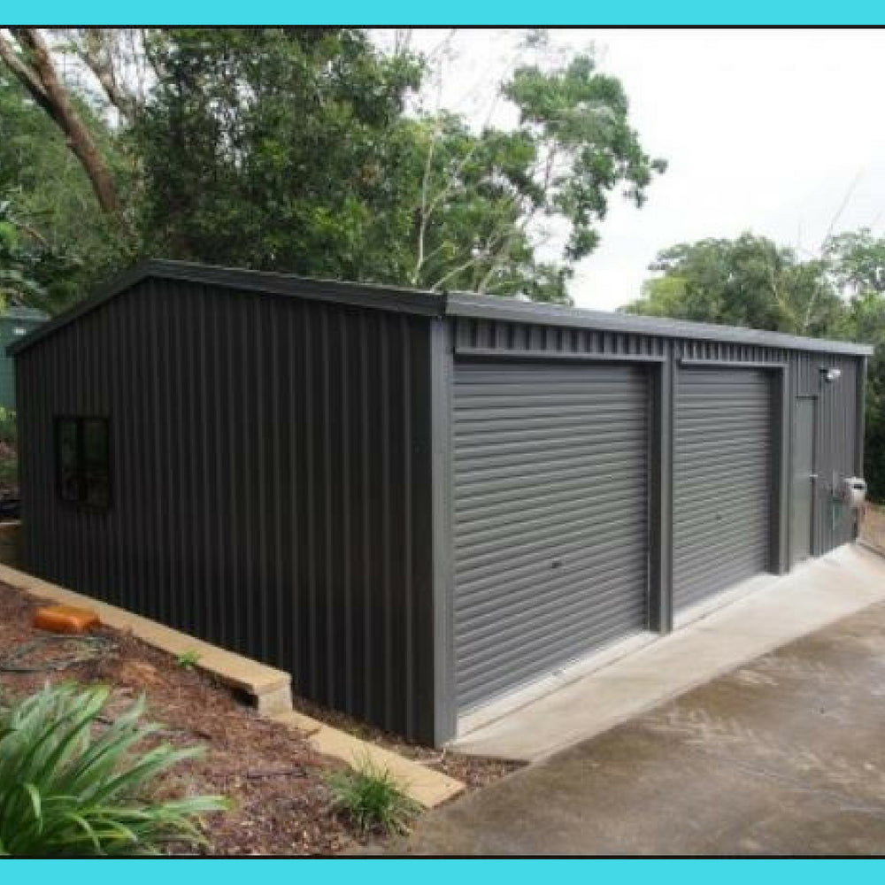 double garage with workshop kit Car Covers and Shelter