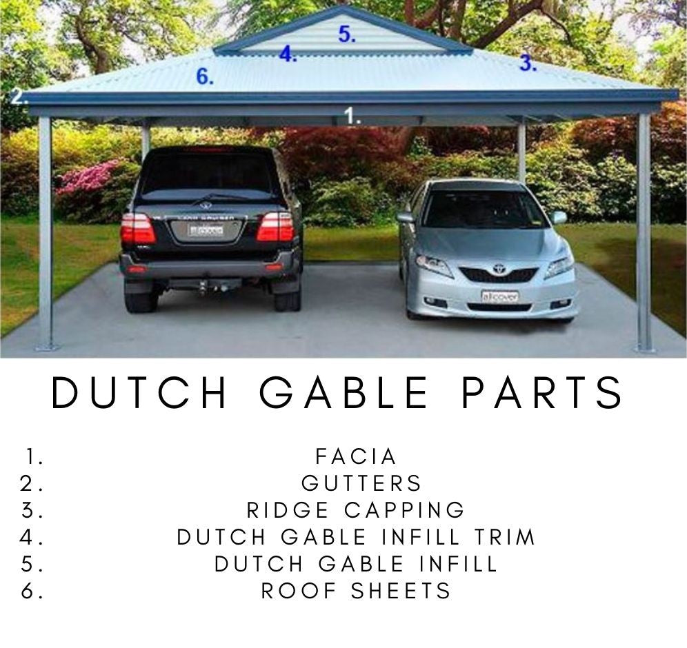 Dutch Gable parts by professional Choice Sheds