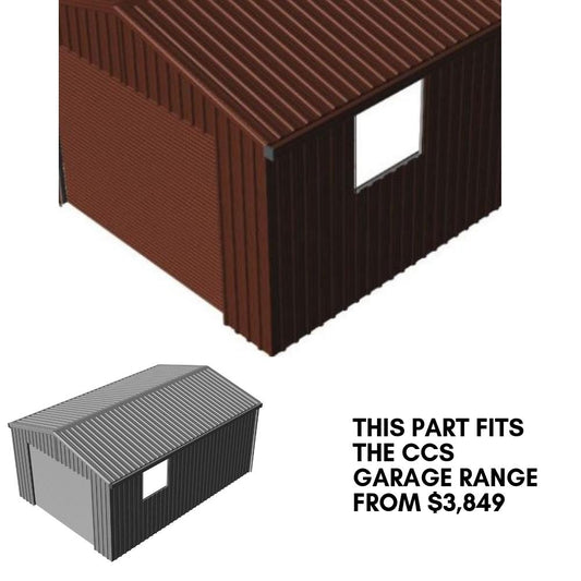 Garage window for CCS range - Car Covers and Shelter