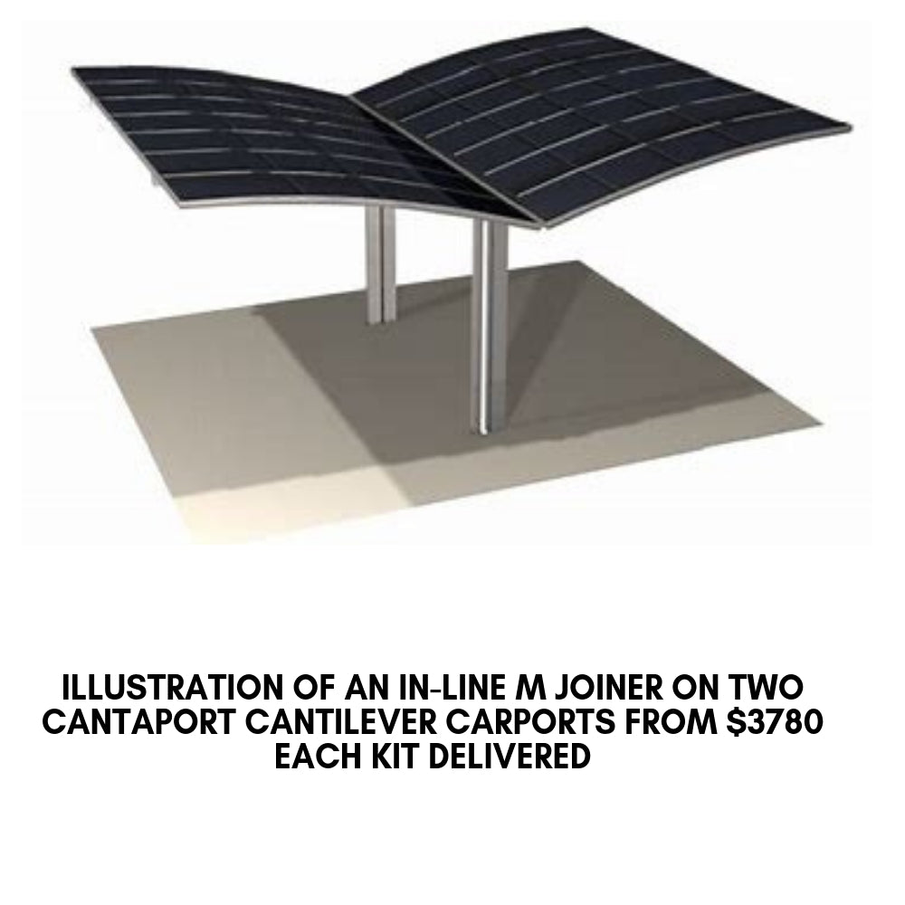 Canilever carport or patio awning connection kits by Cantaport - Car Covers and Shelter