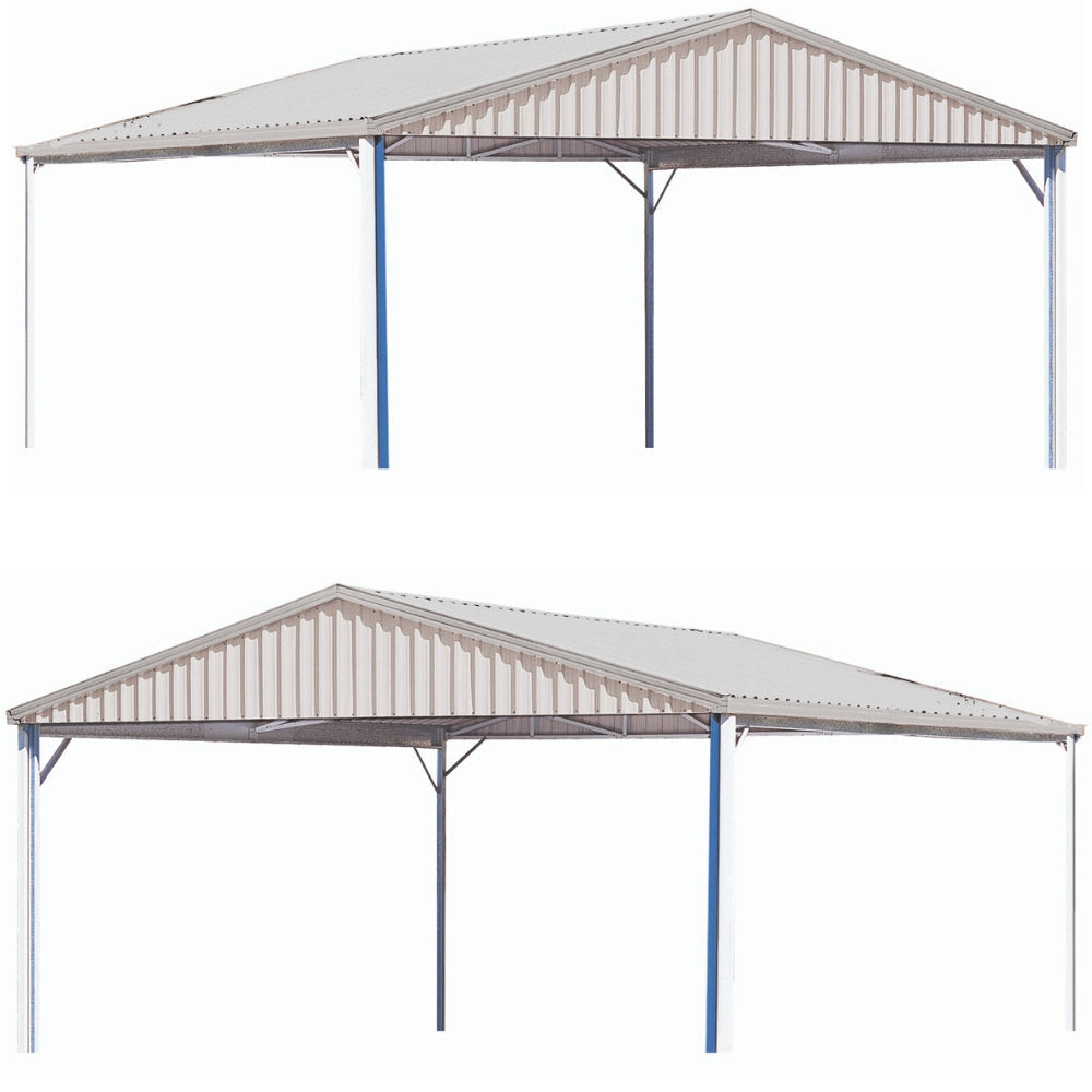 The Advantages of Gable Carports, gable roof carports