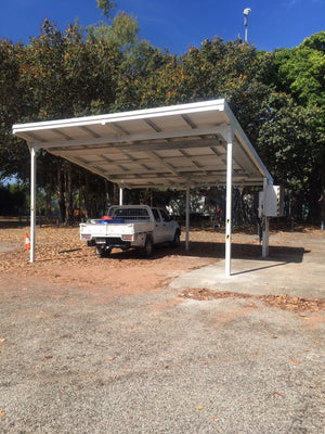 A carport won't just be a benefit for the car owner