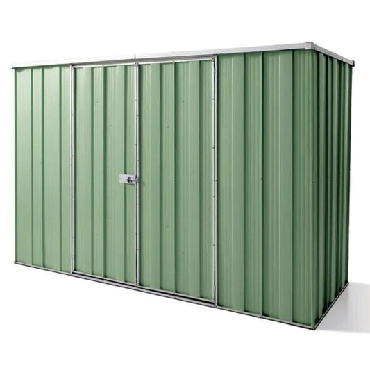 Hundreds of Choices for Garden Shed Kits: Finding the Right Steel Shed for Your Needs, photo of large slimline garden shed