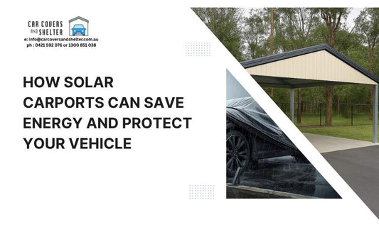 How Solar Carports Can Save Energy and Protect Your Vehicle, photo of solar-ready carport and a car cover