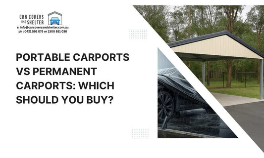Portable Carports vs Permanent Carports: Which Should You Buy?