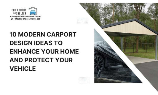 10 Modern Carport Design Ideas to Enhance Your Home and Protect Your Vehicle