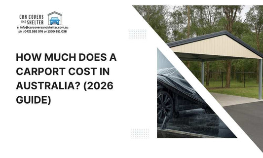 How Much Does a Carport Cost in Australia? (2026 Guide) - photo of carport and car cover