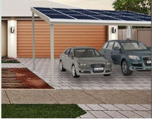 Solar carports will protect your car and generate your electricity.