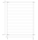 elevation plan for floor decking