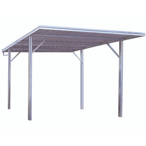 Single Flat Roof Budget Carports DIY👍