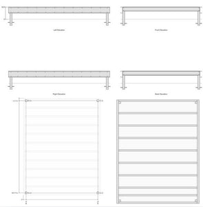 Steel Decking Kit- Custom Made design