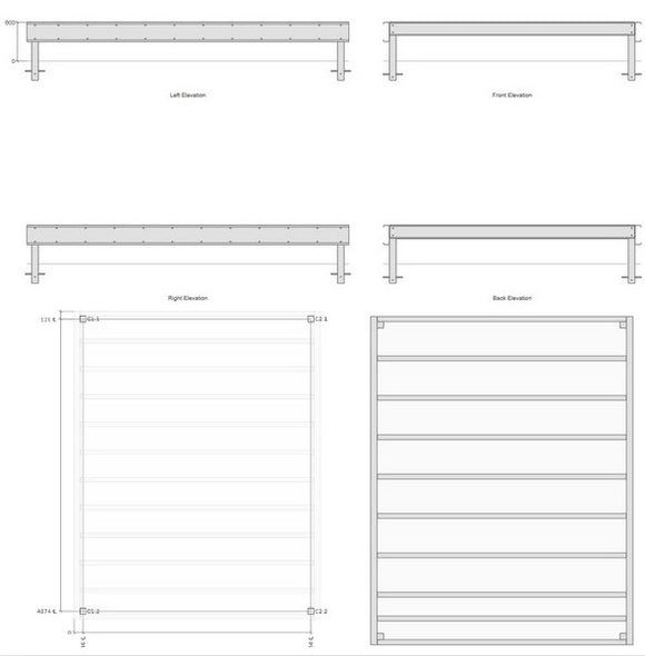 Steel Decking Kit- Custom Made design