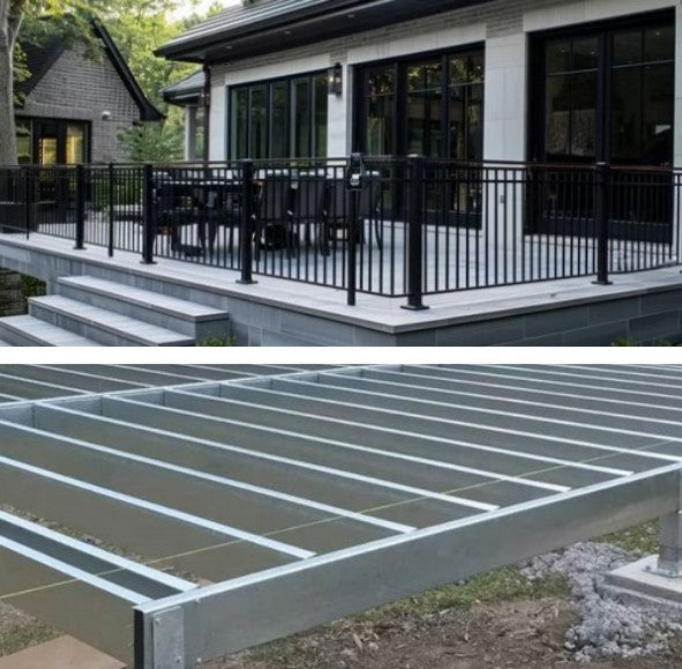 Custom Steel Decking Kit | Made to Order - Car Covers and Shelter