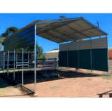 double portable  carport 4.9