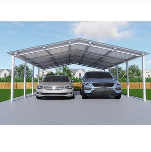 Portable Double Carport