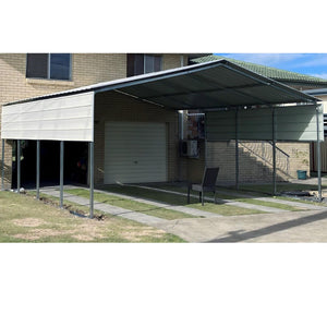 double portable  carport
