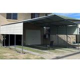 double portable  carport