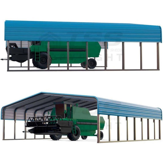 large  Industrial Shade sheds