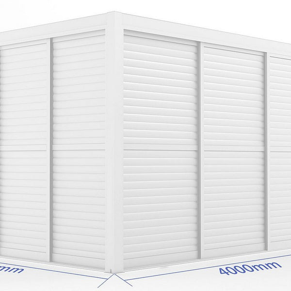 Louvered Sliding Door Panel