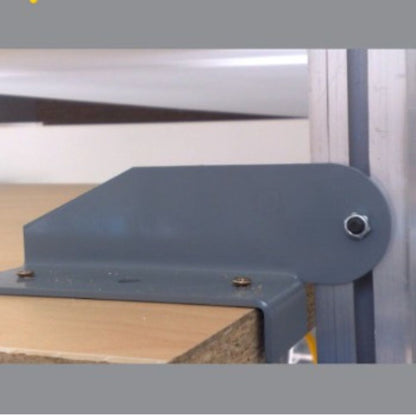 Mezz-Brackets create a Movable Mezzanine Ladder