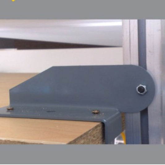 Mezz-Brackets create a Movable Mezzanine Ladder
