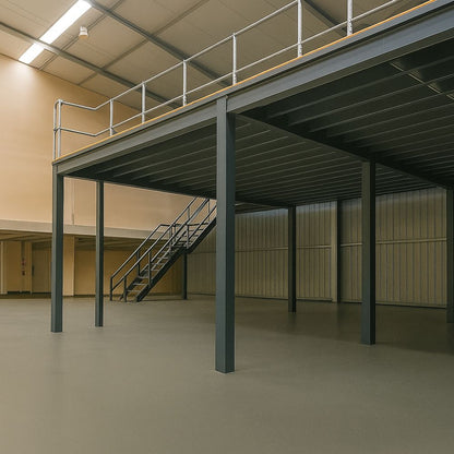 small L shape mezzanine floor