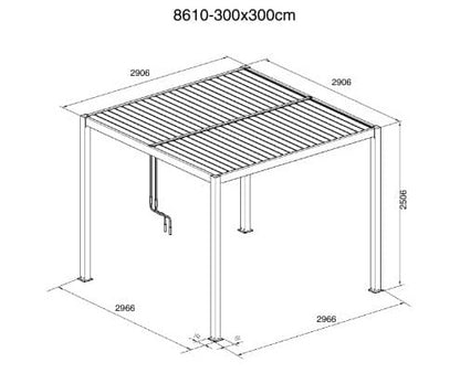 Pergola Kits DIY Manual sketch