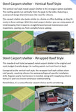 transportable carports design choices