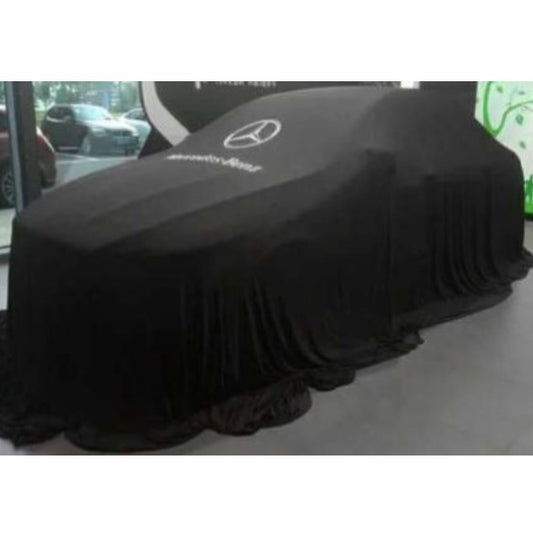 Custom Satin Reveal Cover Black with logo - Showroom Cover