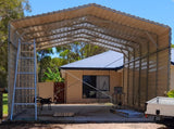 portable shade shed construction