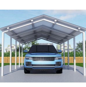 Portable Carports - Single Gable Vertical