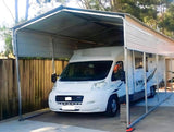 Portable Carports - Single Carport with RV