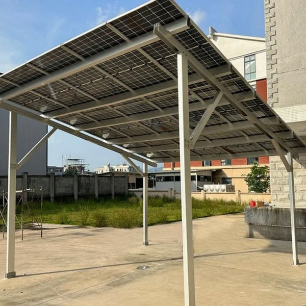single solar carport