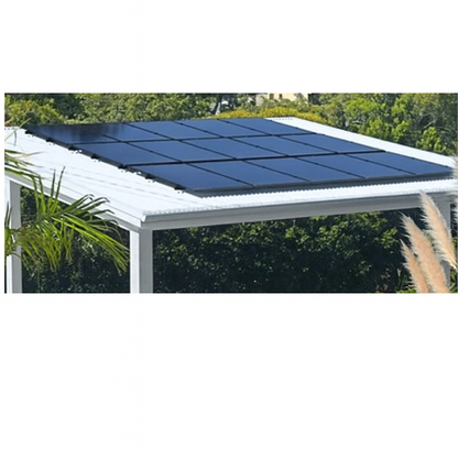 solar panels on skillion