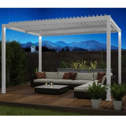 Pergola Kits DIY Manual in the evening