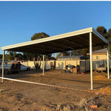Carport under construction - Car Covers and Shelter
