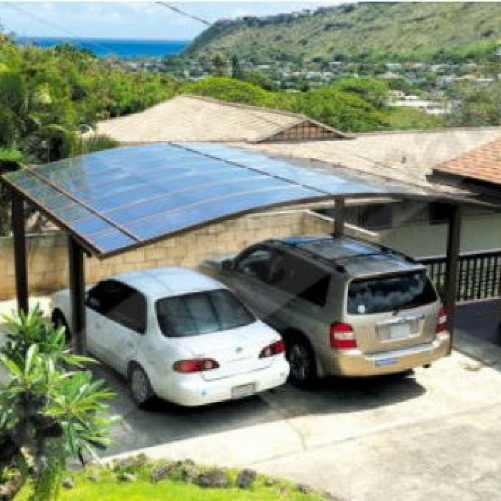Cantilever double carport by Cantaport Car Covers and Shelters