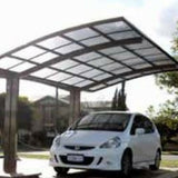Cantilever single carport round by Cantaport Car Covers and Shelters