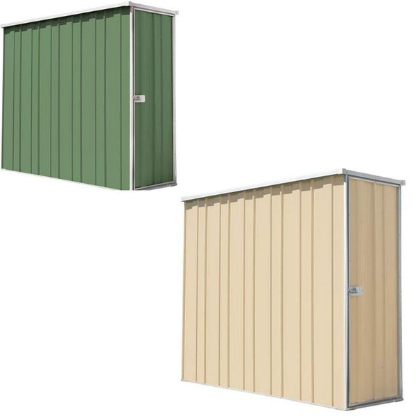 The F26-S garden shed green and cream - Car Covers and Shelter
