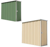 The F26-S garden shed green and cream - Car Covers and Shelter