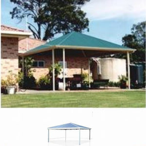 Hip Roof Awnings or Carports - Professional ChoiceCar Covers and Shelter