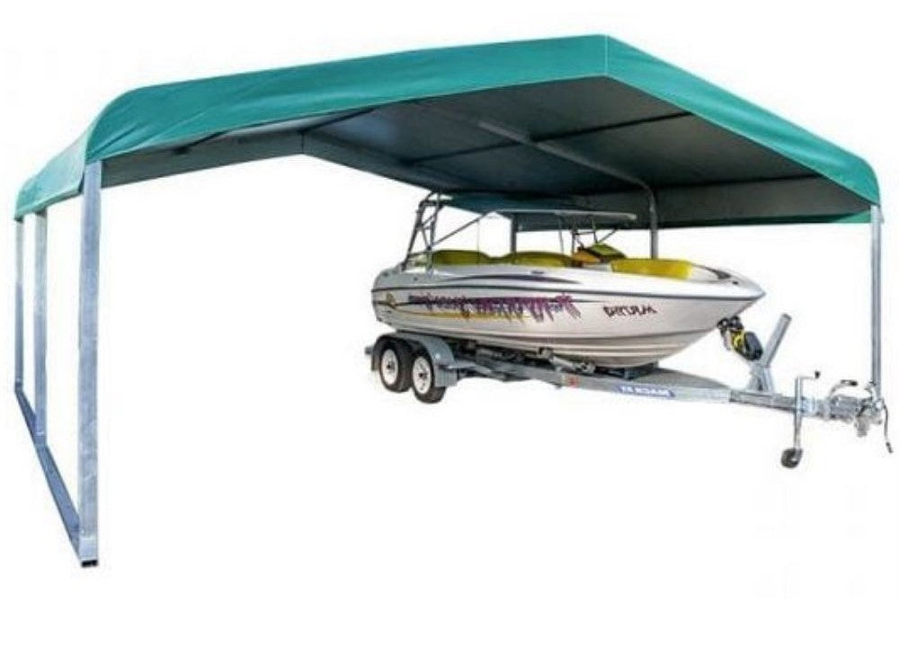 Portable Car Shade Carport Double- Car Covers and Shelter