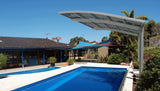 Cantilever Carport 2.7 wide x 5.1 long single pool shade, cantaport single pool cover Car Covers and Shelter