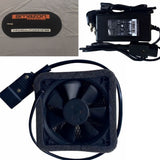 Fan and DC adapter and air vent - Car Covers and Shelter